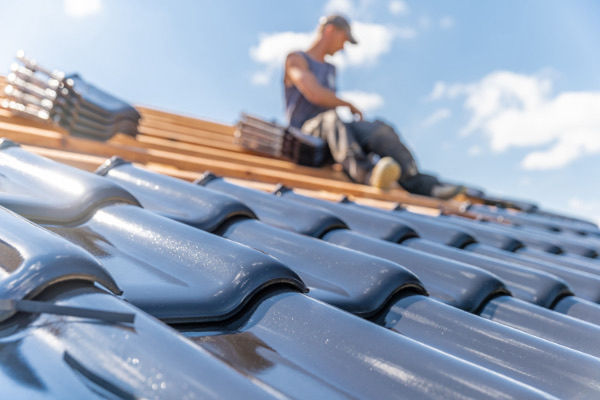 Burbank contractor installing concrete tile roof with proper underlayment
